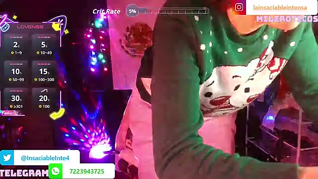 LaInsaciableIntensa's Live XXX Chat