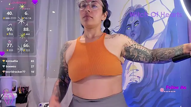 witchviolet Adlı Modelin Canlı XXX Sohbeti