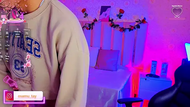Show modela osamu_tay na web-kameri