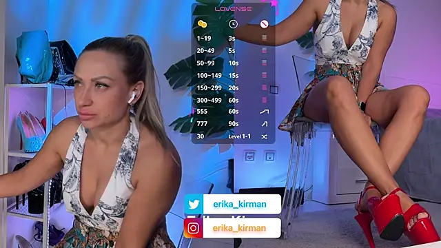 Erika_Kirman Live XXX-Chat
