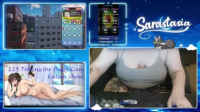 Chat +18 de Sarastasia417 ao vivo