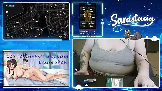 Chat XXX en directo de Sarastasia417