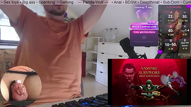 Chat XXX ao vivo de Panda-WolfX