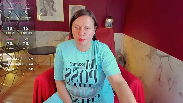 Chat +18 de KellyPerfection ao vivo