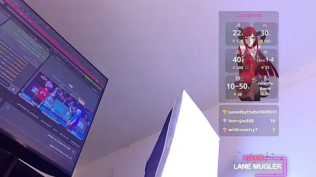 צ'אט XXX בשידור חי של lanemugler