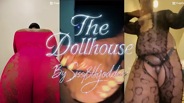 Show webcam de Sissyblkgoddess__