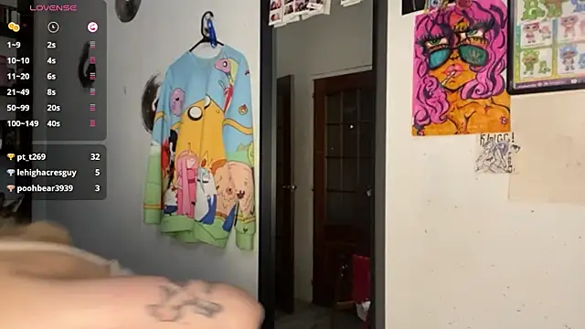 SkinnyWhiteAngel's Live XXX Chat