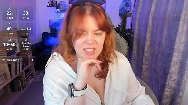 XXX chat uživo modela KeytSilvas