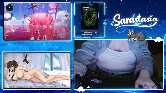 Chat XXX en directo de Sarastasia417