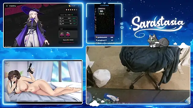 Chat XXX ao vivo de Sarastasia417