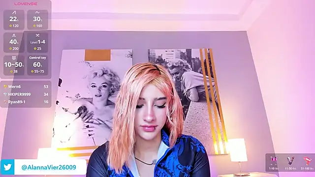 Chat +18 de AlannaViera ao vivo
