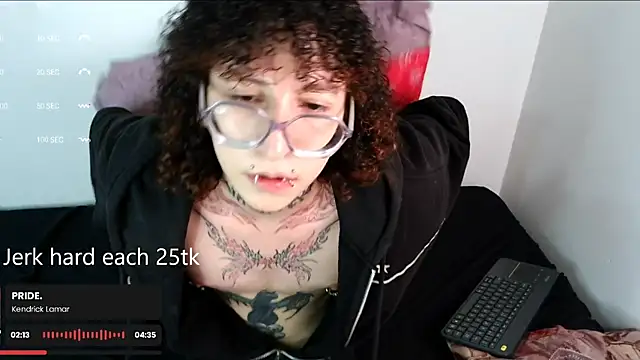 YourGothFemboy Adlı Modelin Canlı XXX Sohbeti