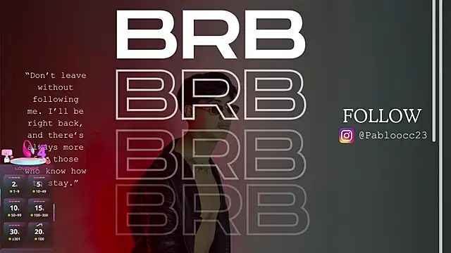 XXX chat uživo modela Pablo__Cruz
