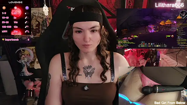 Lilithara666 Show in webcam