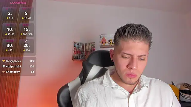 Chat XXX ao vivo de SebastianMaximoff_