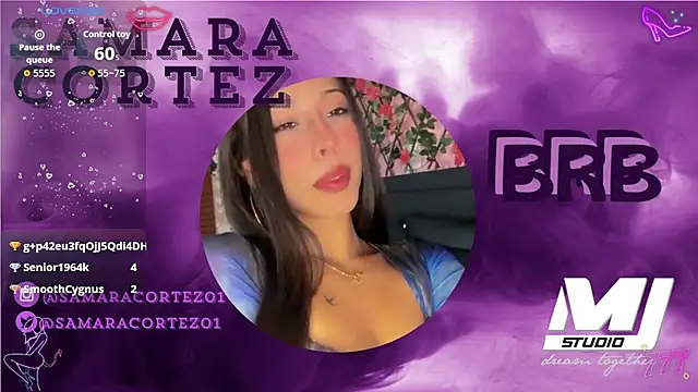 SamaraCortez élő XXX-chatje