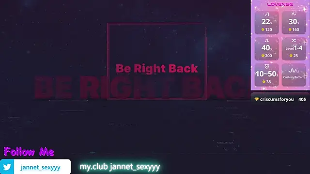 Chat +18 de JannetPie ao vivo