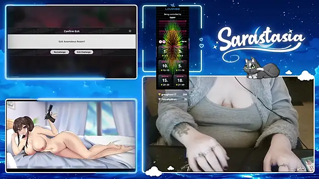 צ'אט XXX בשידור חי של Sarastasia417