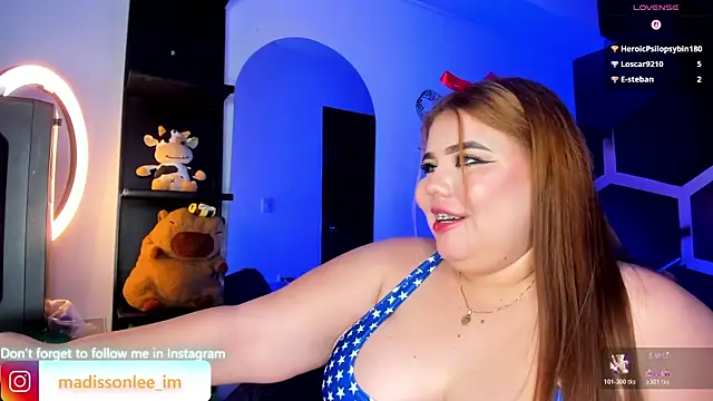 Czat XXX na żywo – MadissonLee__