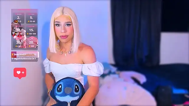 Chat +18 de DeliGaby ao vivo