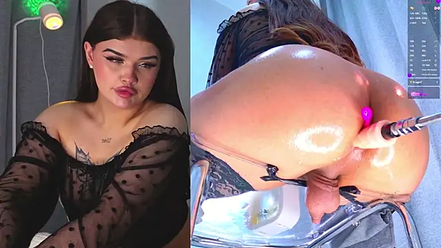 EvaaLane élő XXX-chatje