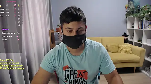 Show de Tomguys na webcam