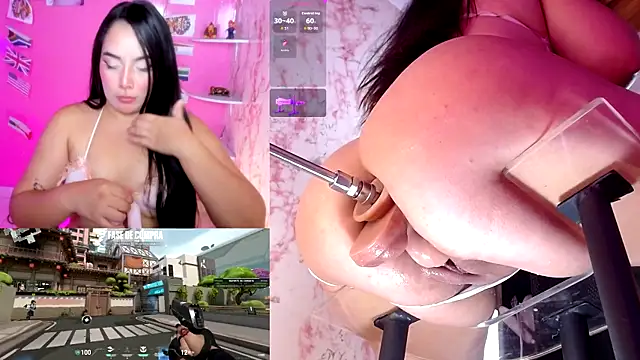 PurryBellaのライブXXXチャット