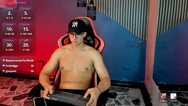 Axxel_Muscle 웹캠 쇼