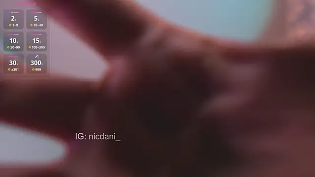 nicdani_1's Live XXX Chat