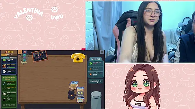 Chat XXX en directo de valentinauwu