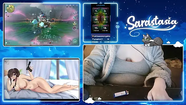 Chatroom XXX en direct de Sarastasia417