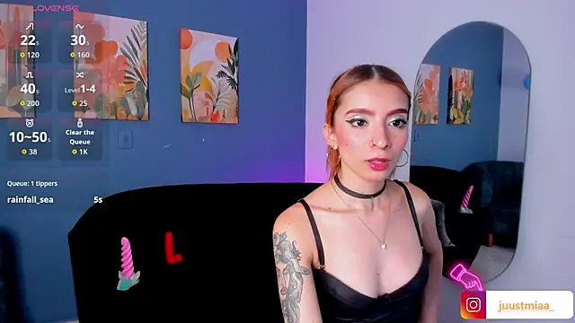 Chat XXX en directo de Justmia69