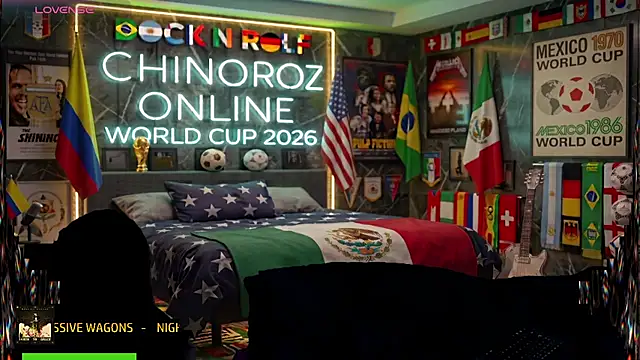 chino_roz Obrolan Langsung XXX
