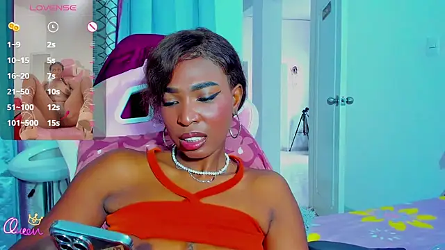 XXX chat uživo modela myblackdoope