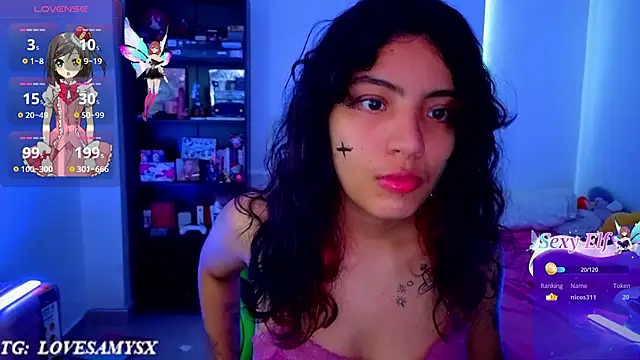 Živý XXX chat Lovelyamyy