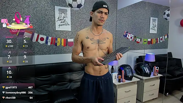 Chatroom XXX en direct de Jared_Cole