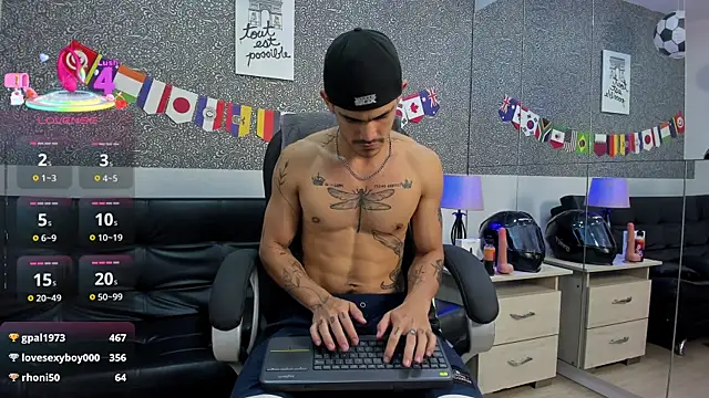 Jared_Cole élő XXX-chatje