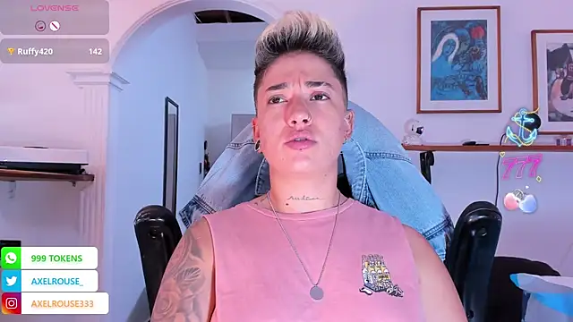 Chat XXX ao vivo de AxelRouse3