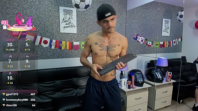 Chatroom XXX en direct de Jared_Cole
