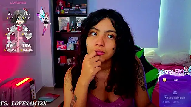 Chat +18 de Lovelyamyy ao vivo