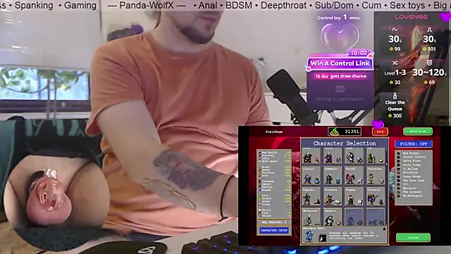 Panda-WolfX live XXX chat