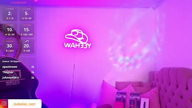ISABELA_TAYのライブXXXチャット
