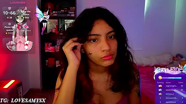 Chat +18 de Lovelyamyy ao vivo