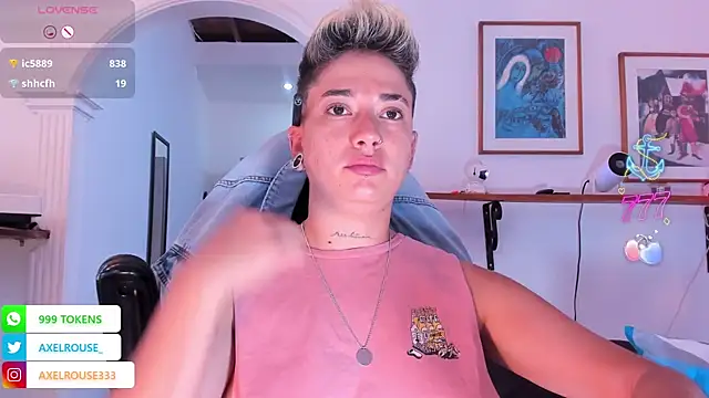AxelRouse3 라이브 XXX 채팅