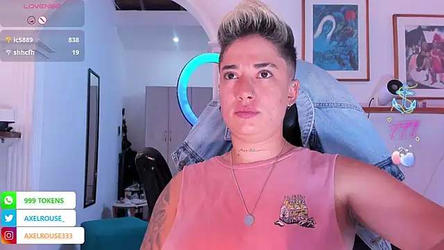 AxelRouse3 라이브 XXX 채팅