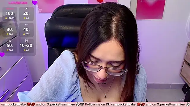 Sampuckettbaby's Live XXX Chat