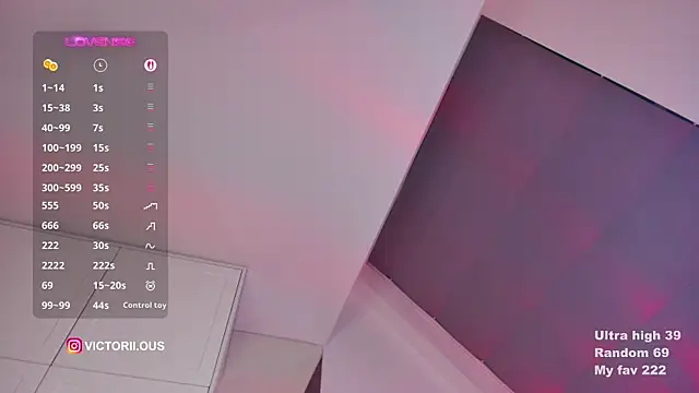 Chat +18 de Mrs_Tory ao vivo