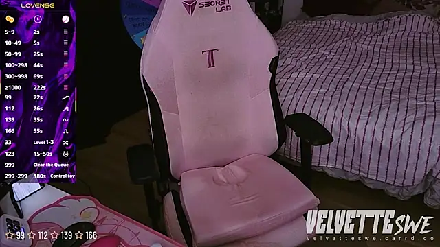 VelvetteSWEのライブXXXチャット