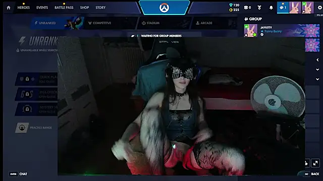JackyNmD Show in webcam