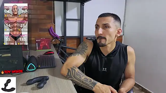 Chat +18 de Marck_Muscle ao vivo